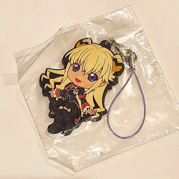 *5 for $20* Code Geass Rubber Character Strap - Leila - Picture 1 of 2